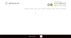 Desktop Screenshot of markanto.de